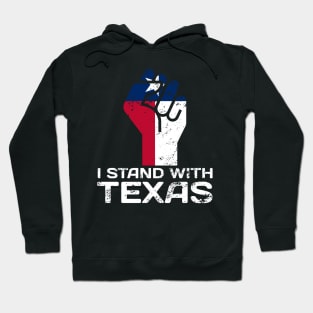 I stand with texas Hoodie